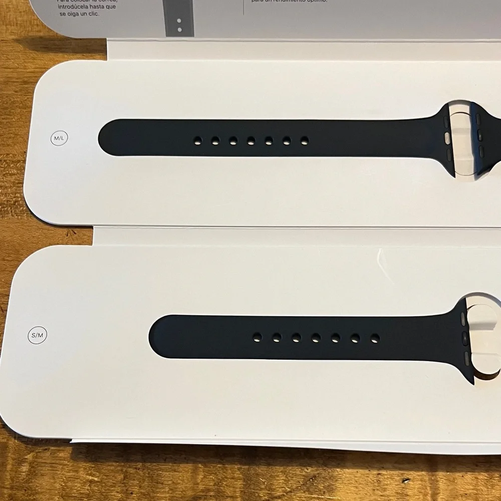 Unisex Apple Midnight Black/Blue Smartwatch Band (41MM)